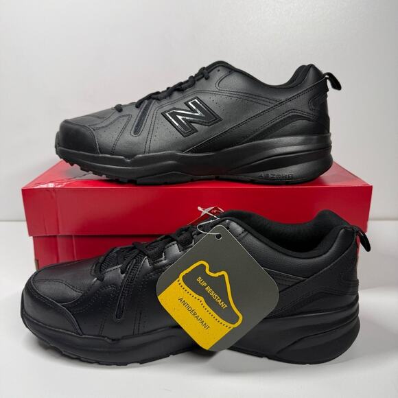 NIB • New Balance® 608 v5 Men\'s Slip Resistant Shoes Size: 13 WIDE